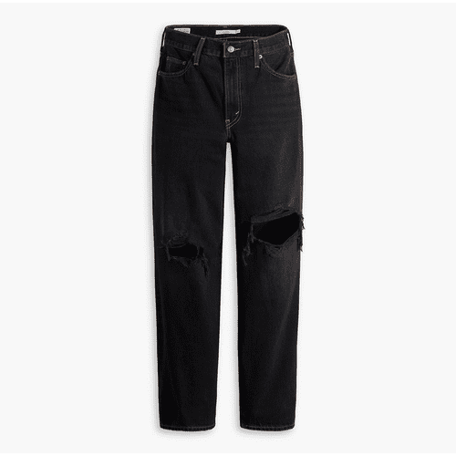 Levi's Baggy Dad Jeans in Rake It Up black wash