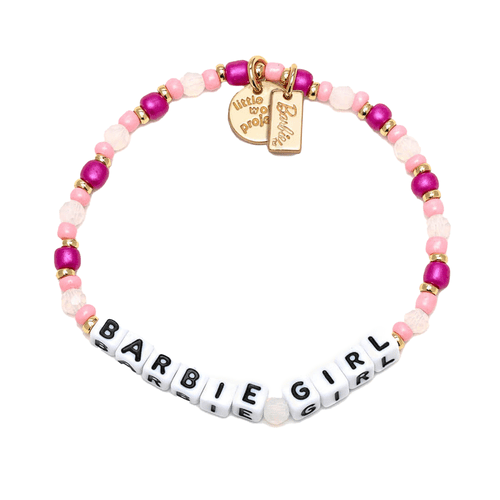 Little Words Project Barbie Girl beaded friendship bracelet