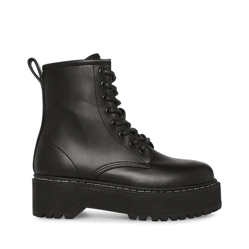 Steve Madden Bettyy Combat Boots in black